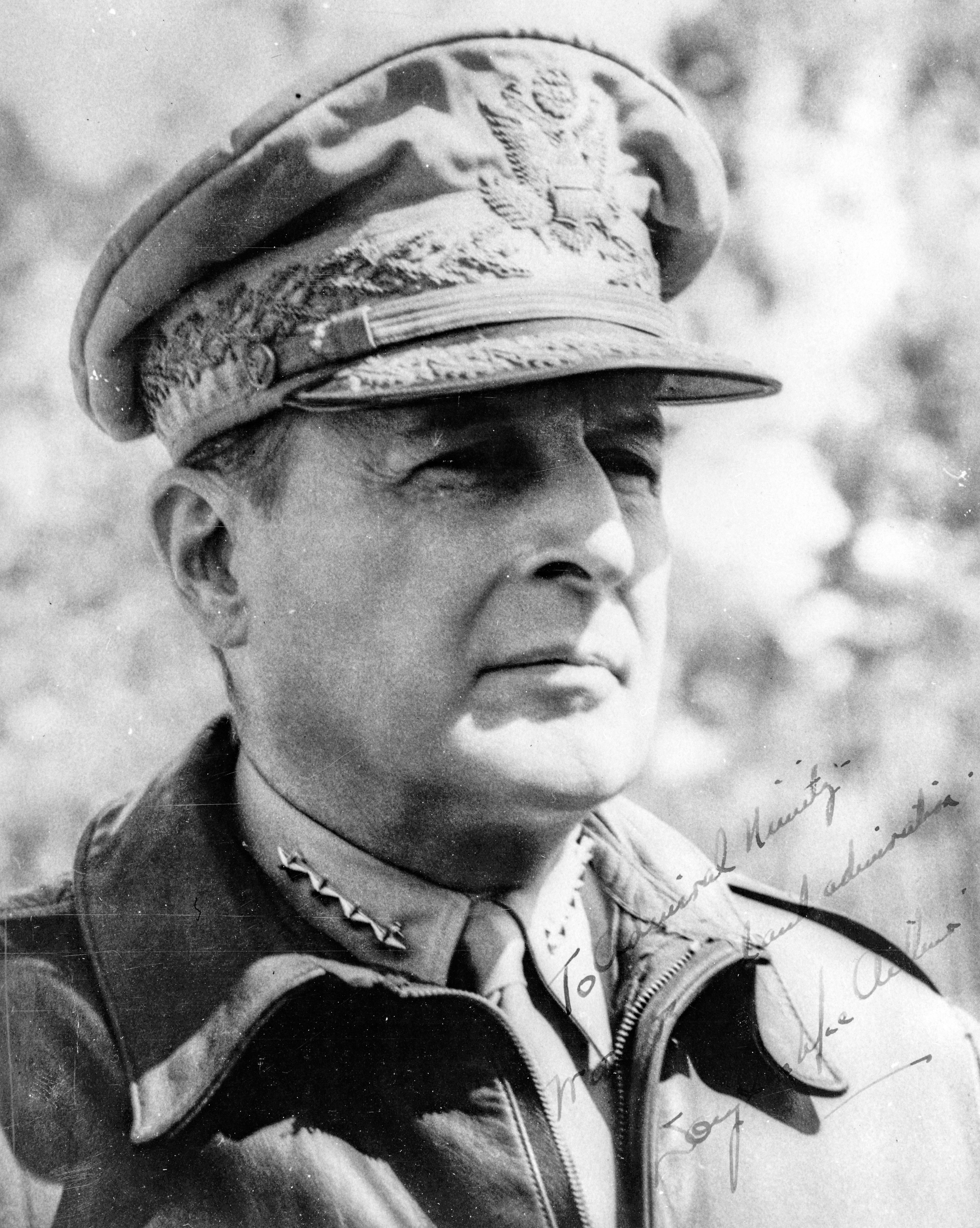 Portrait of General Douglas MacArthur, U.S. Army