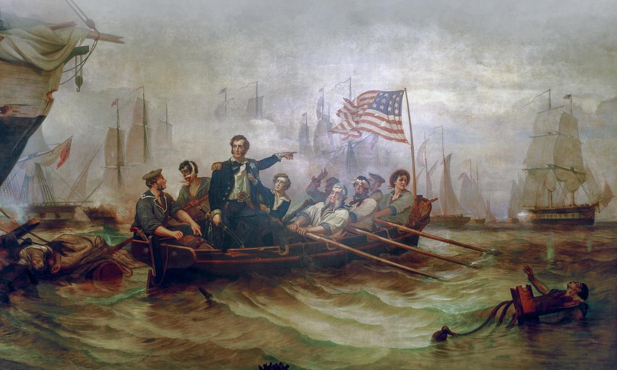 Powell's "Perry's Victory on Lake Erie"