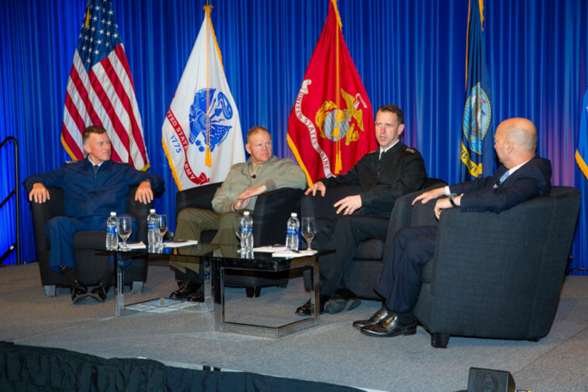 WEST 2018: Townhall with the Sea Service Chiefs, Moderated by Admiral James G. Stavridis, U.S. Navy (Ret.)