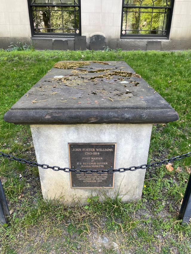 The grave of John Foster Williams.