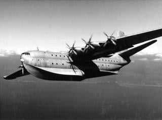 The Navy proposed equipping the Saunders-Roe Princess flying boat with a nuclear power system but one was never fitted. Only one of the all-metal aircraft was completed.
