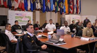 International students attending the Maritime Security Governance and Staff Course