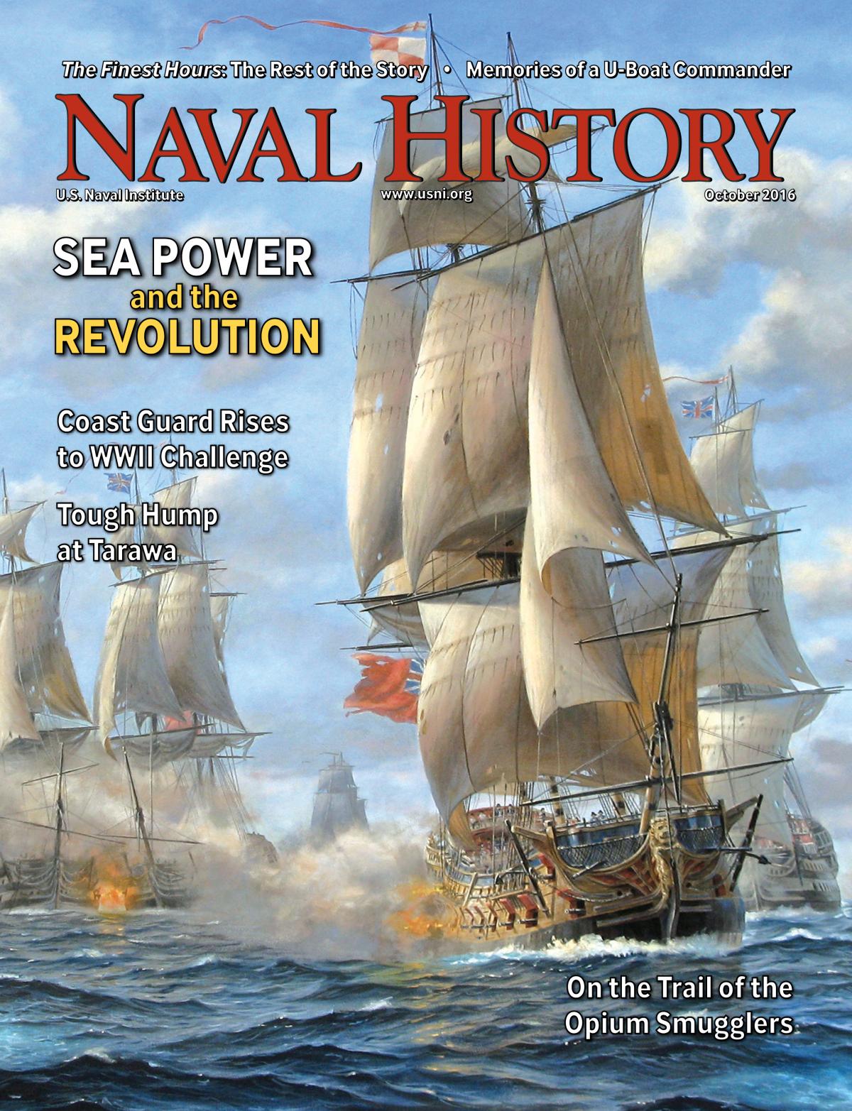 Naval History Magazine - October 2016 Volume 30, Number 5 Cover