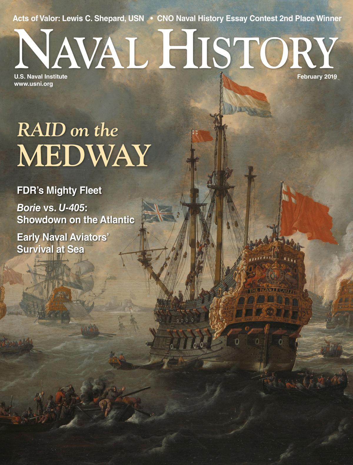 Naval History Magazine - January/February 2019 Cover