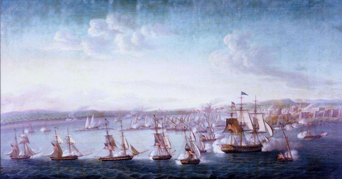 "Bombardment of Tripoli, 3 August 1804" 