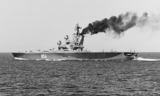 K-82705 A Soviet MOSKVA Class Ship