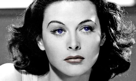 Colorized Portrait of Hedy Lamarr