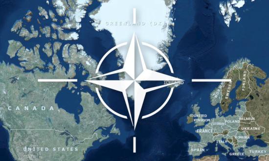 NATO Map and Logo