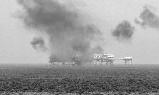  Attack on the Iranian Sassan oil platform in 1988
