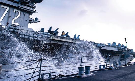 Nimitz-class aircraft carrier USS Abraham Lincoln (CVN-72)
