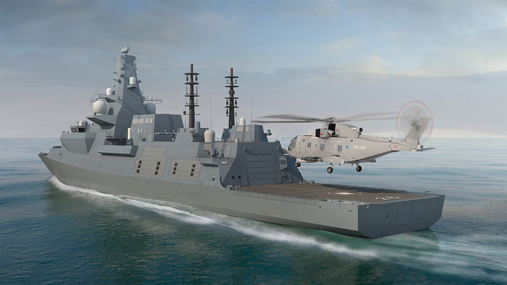 The Royal Navy’s new Type 26 (City-class) frigate