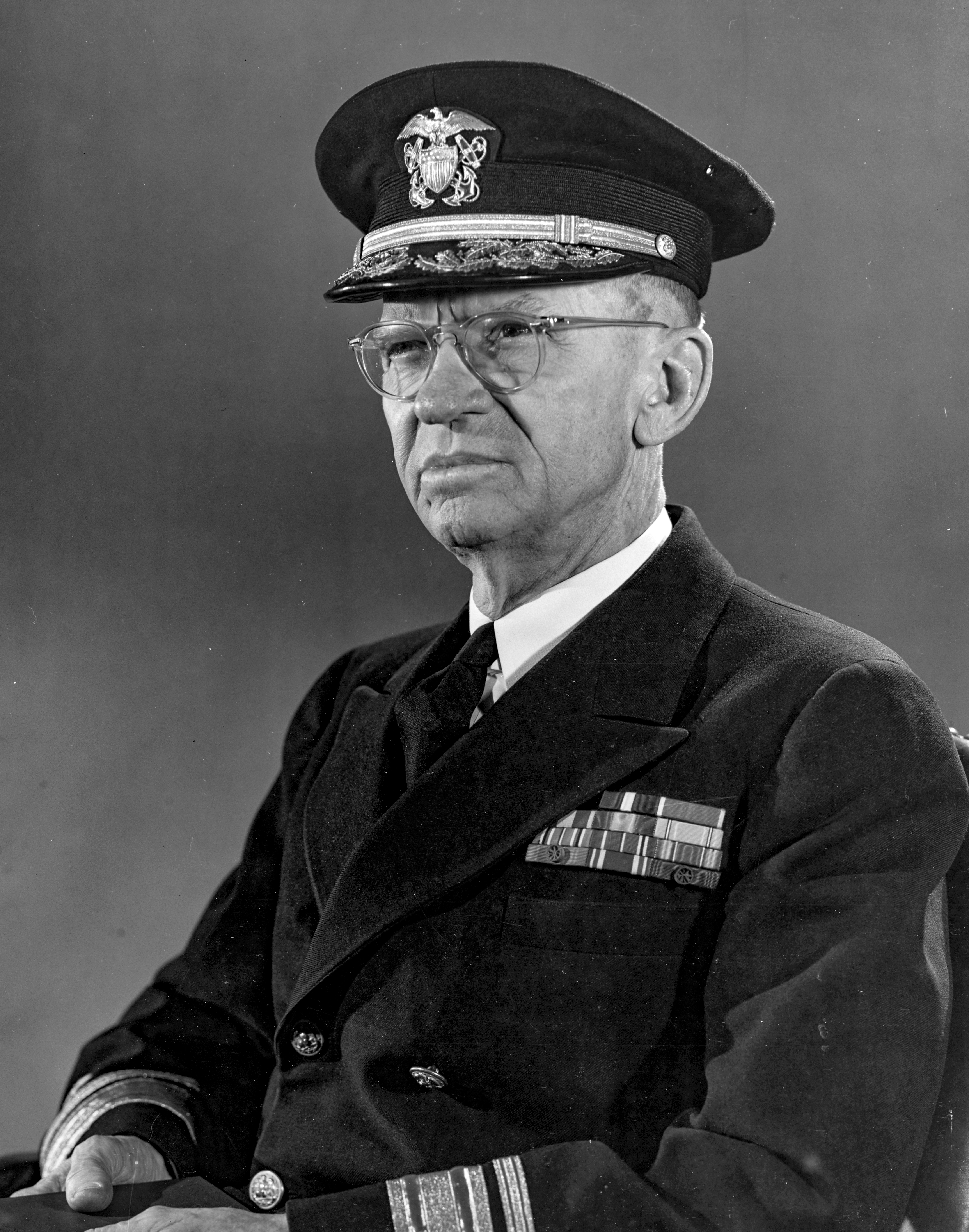 Portrait of Rear Admiral Julius A. Furer, U.S. Navy