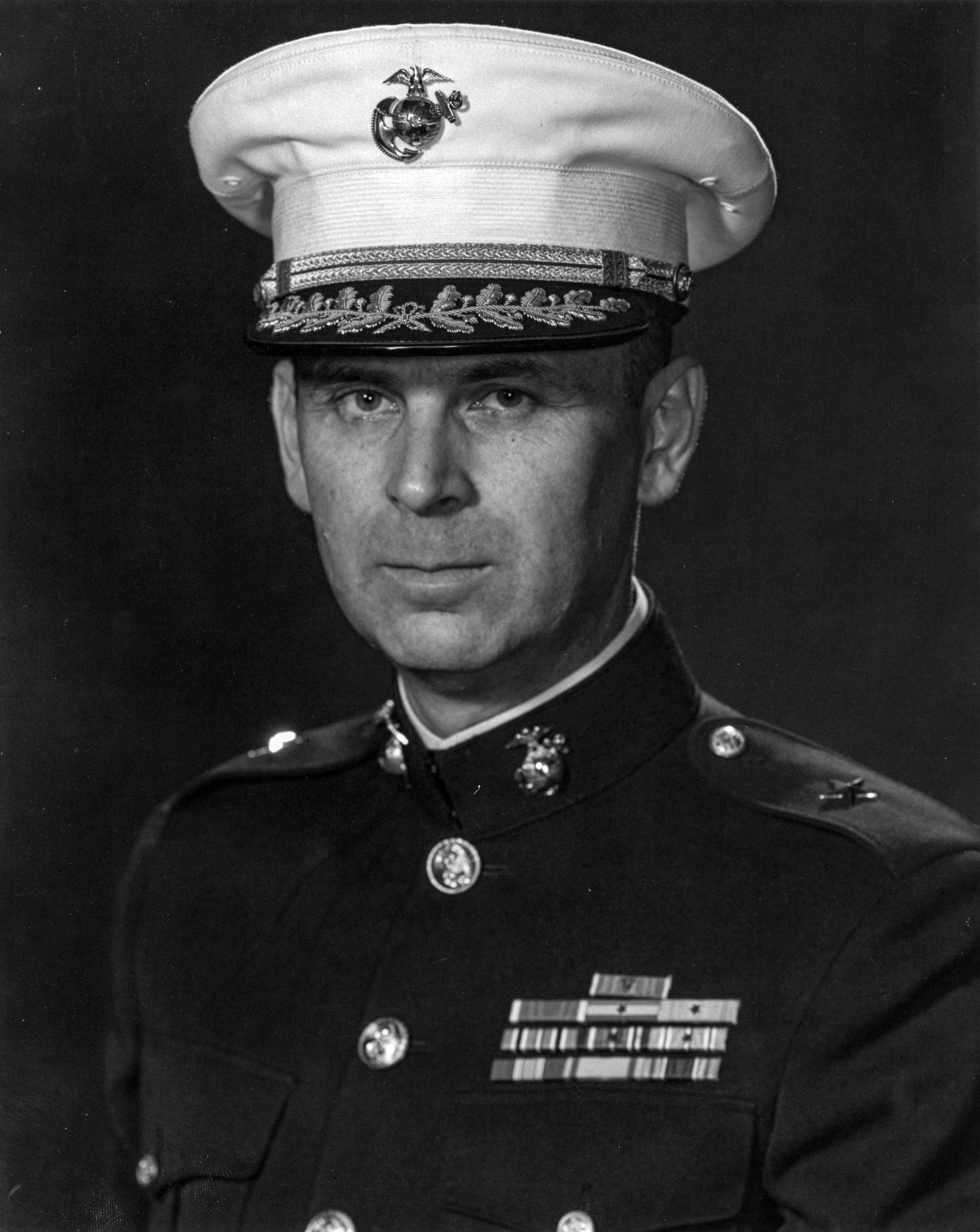 Portrait of BGen James Donald Hittle, USMC