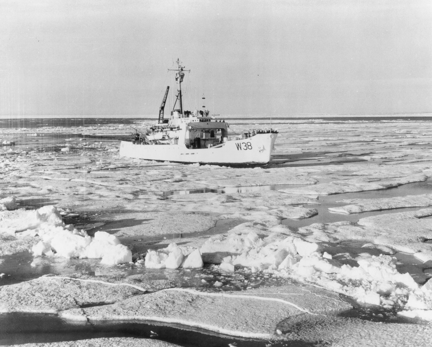 USCGC Storis (WAG-38) plying arctic waters