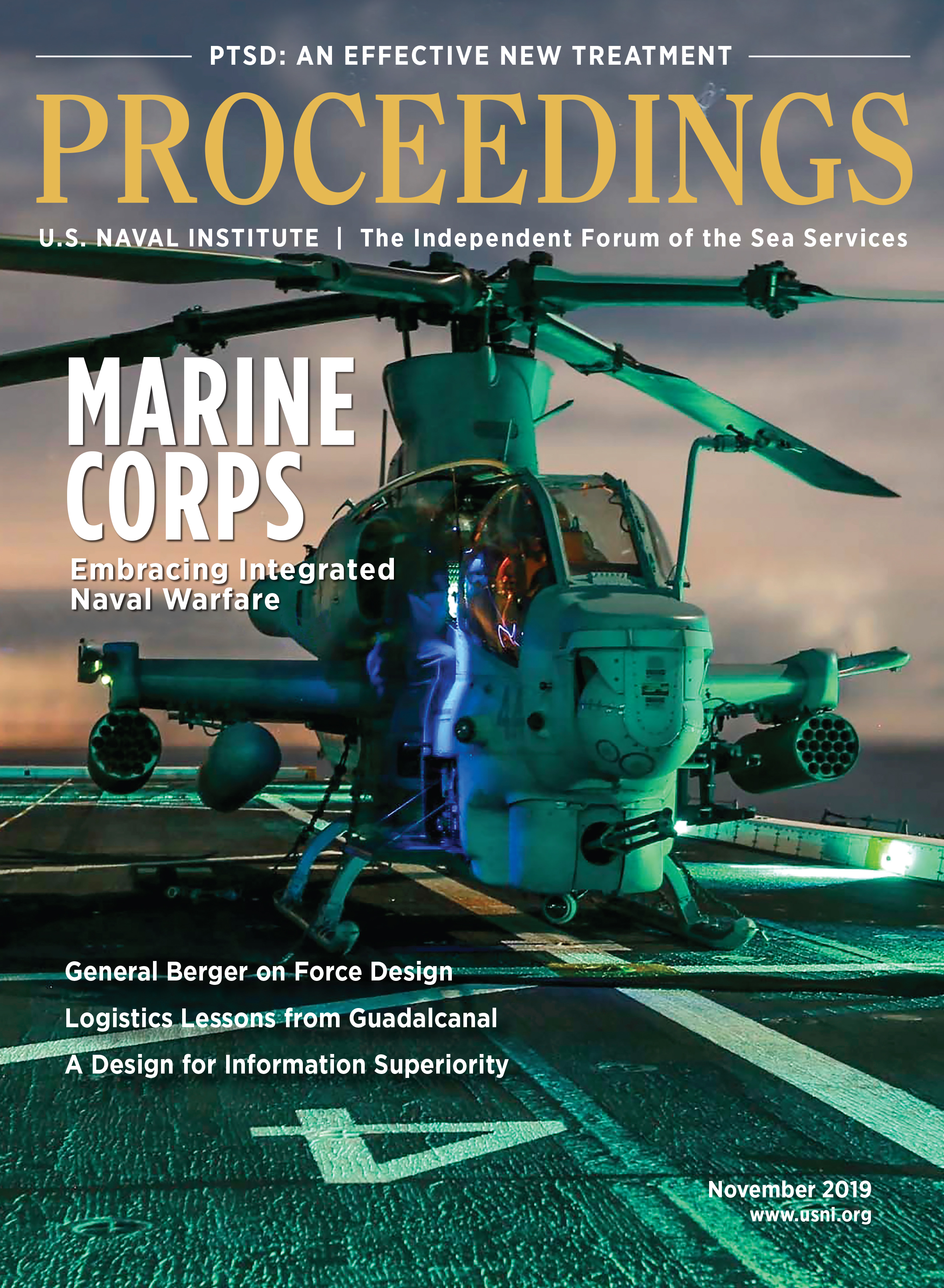 Proceedings - November 2019 Vol. 145/11/1,401 Cover