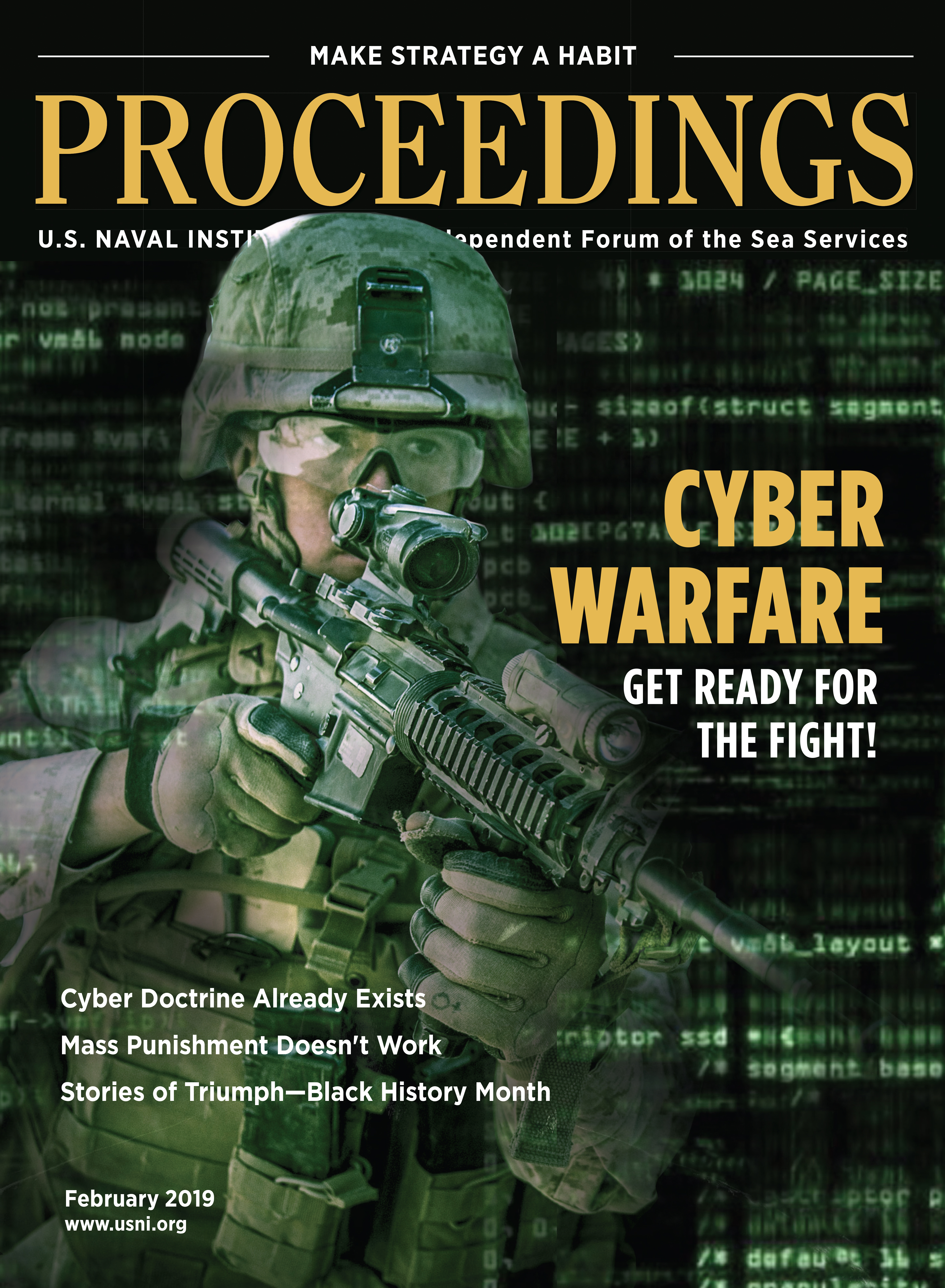 Proceedings Magazine - February 2019 Vol. 145/2/1,392 Cover