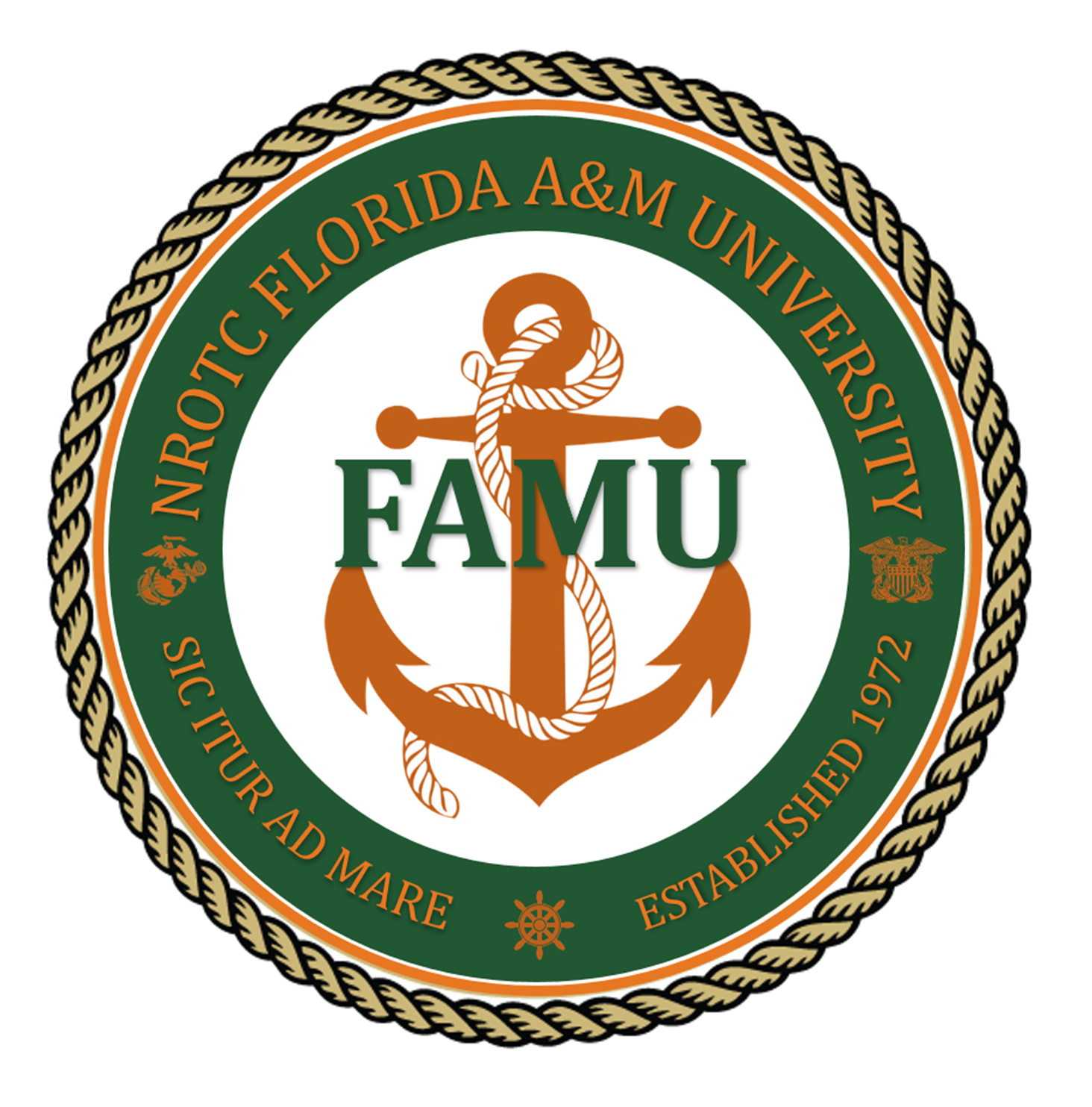 Florida A&M University NROTC Logo