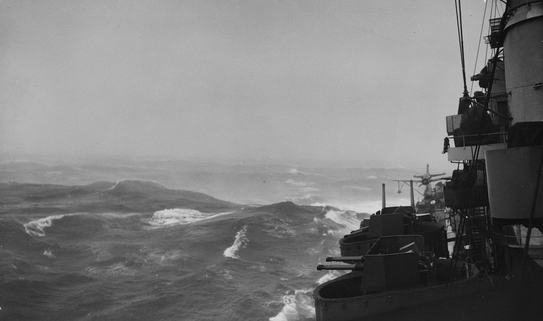 Heavy seas