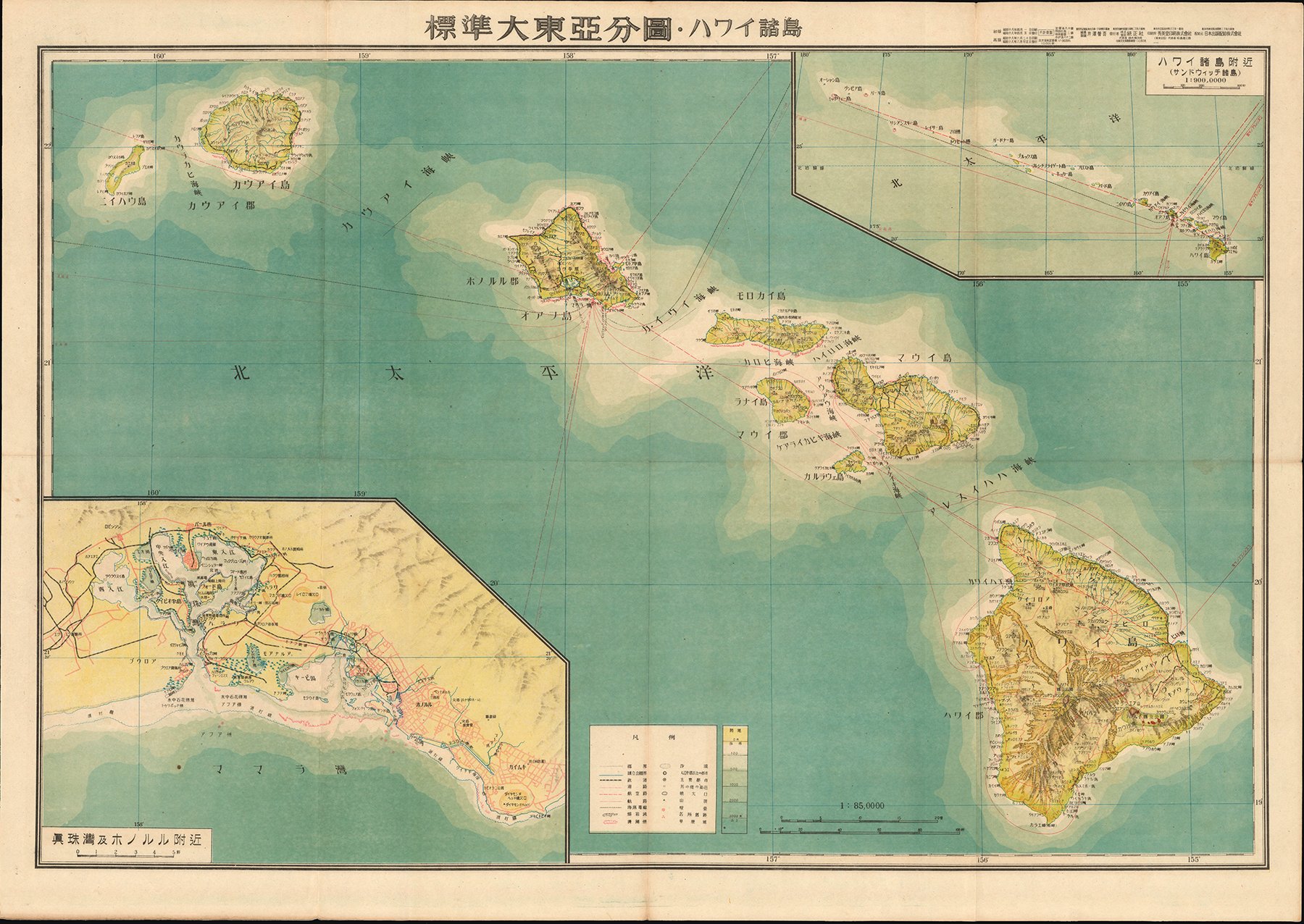 Hawaii map