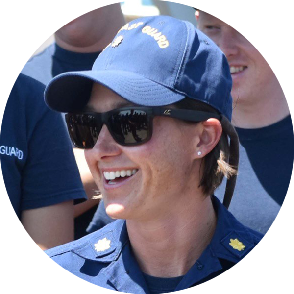 Portrait of Commander Brooke Millard, U.S. Coast Guard