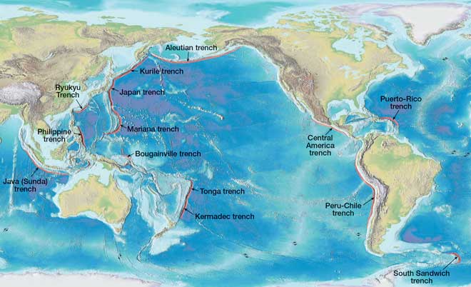 bougainville trench