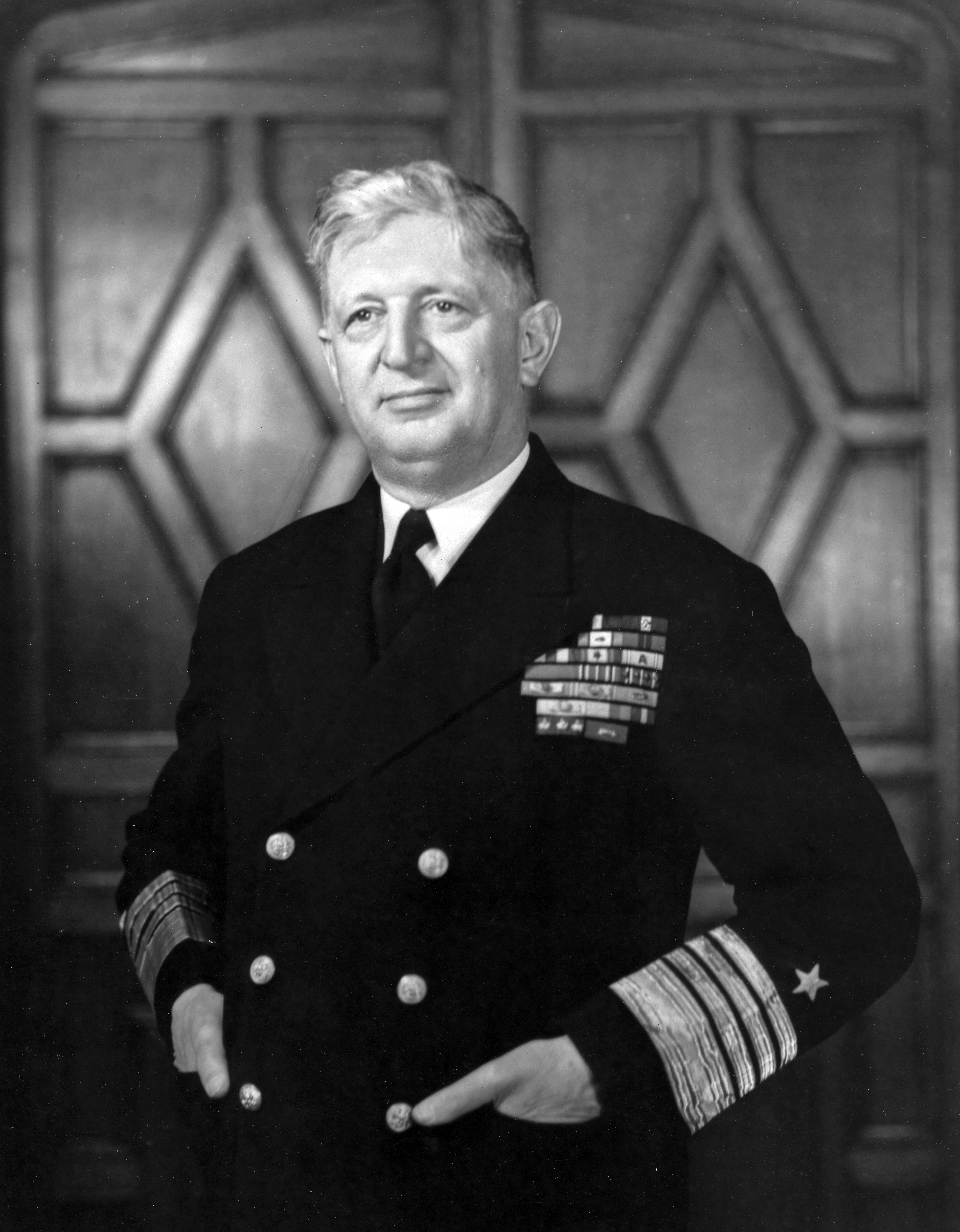 Portrait of Admiral H. Kent Hewitt