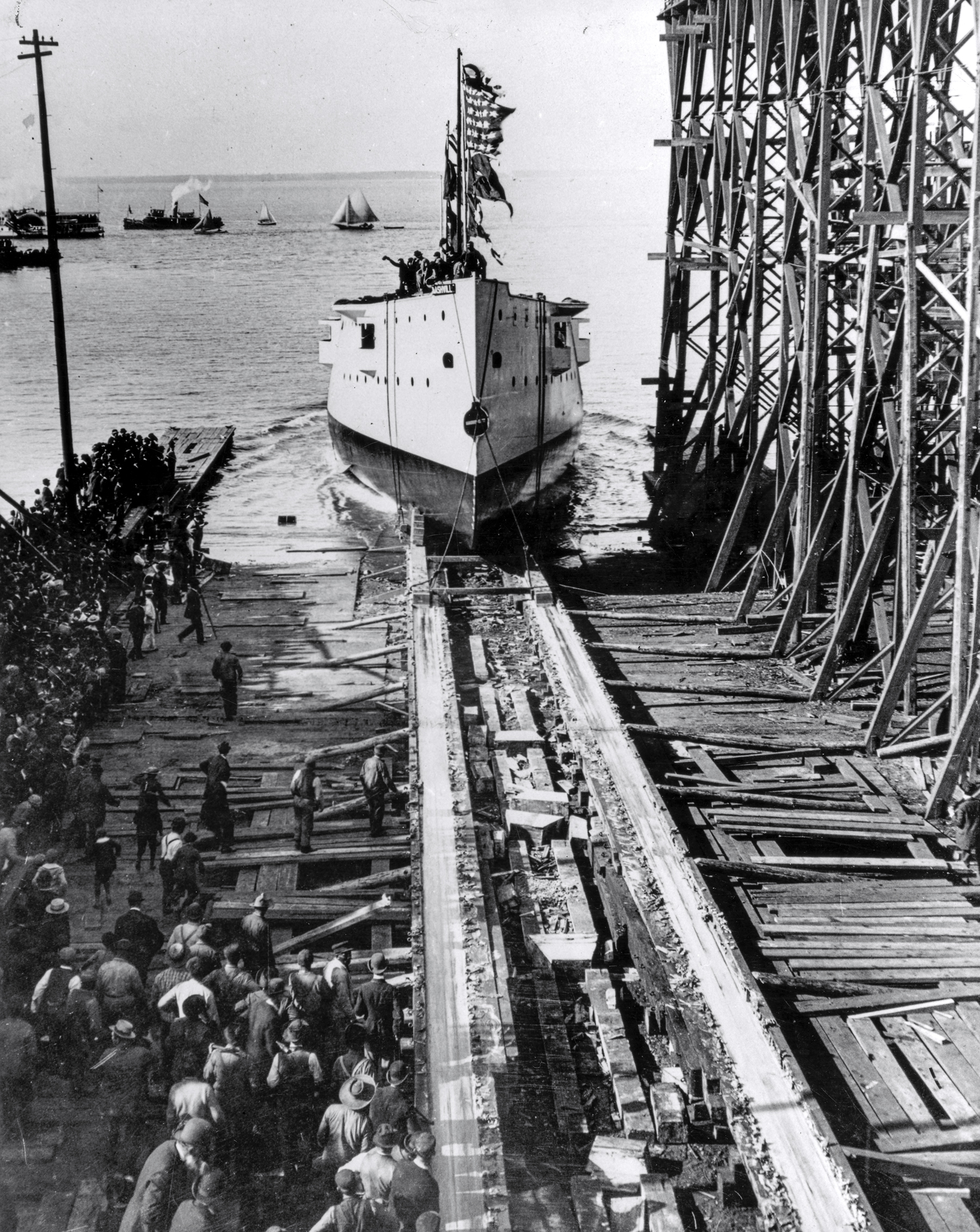 U. S. Gunboat Nashville: The Ship that Fired the First Shot