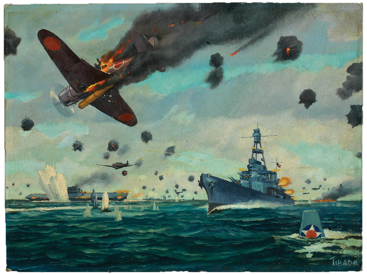 "Battle of Midway" by Clarence J. Tibado