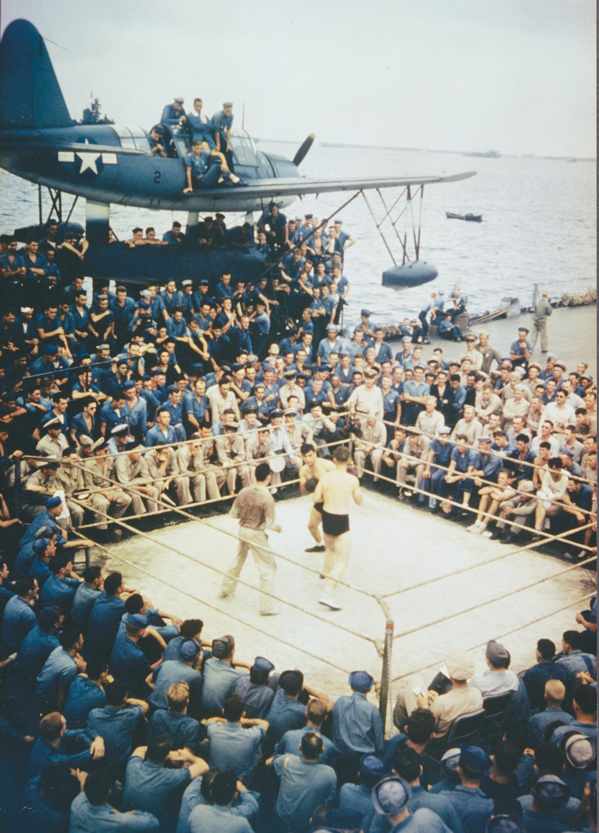World War II shipboard boxing