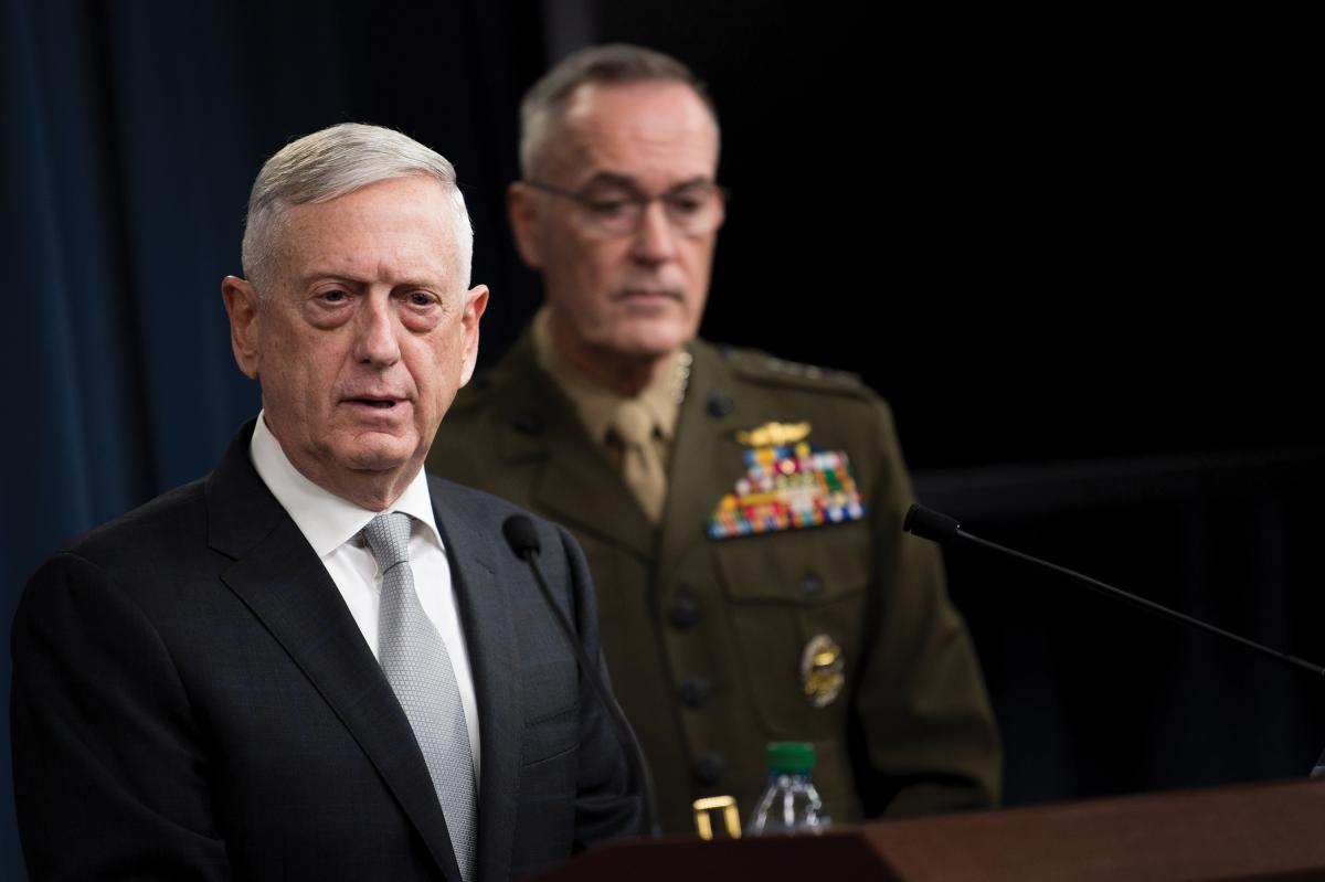 Secretary of Defense James Mattis