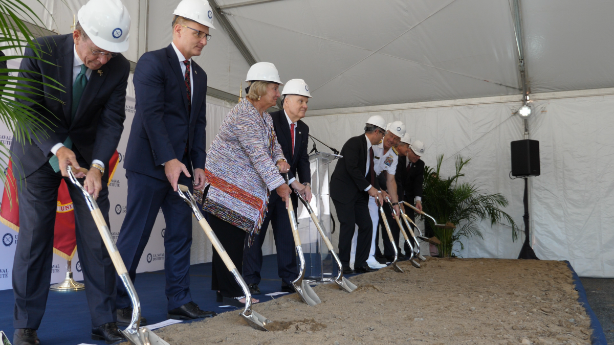 Groundbreaking ceremony of the Jack C. Taylor Conference Center