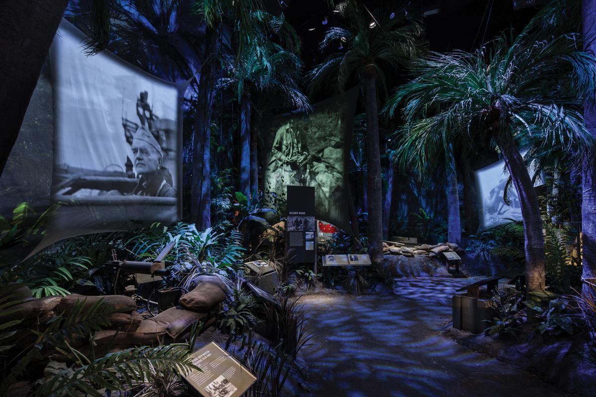 National World War II Museum's Battle of Guadalcanal exhibit