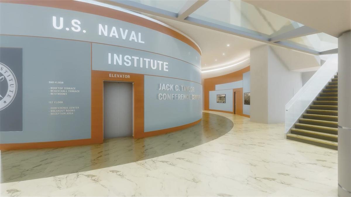 Artist concept of the new Jack C. Taylor Conference Center.