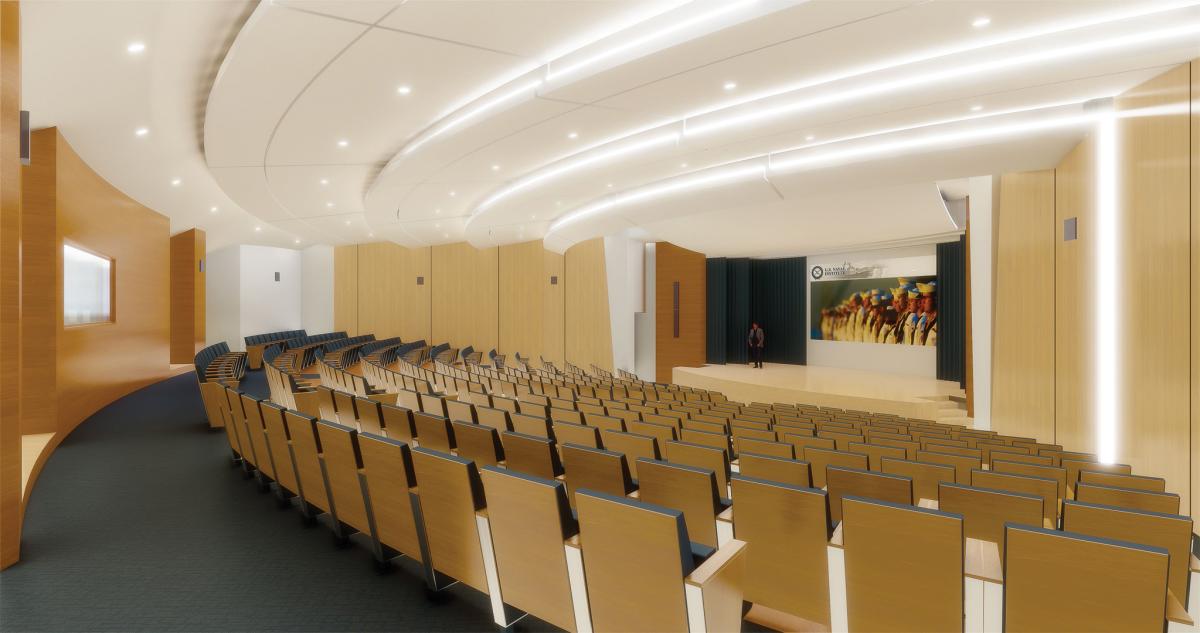 Artist concept of the new Jack C. Taylor Conference Center.
