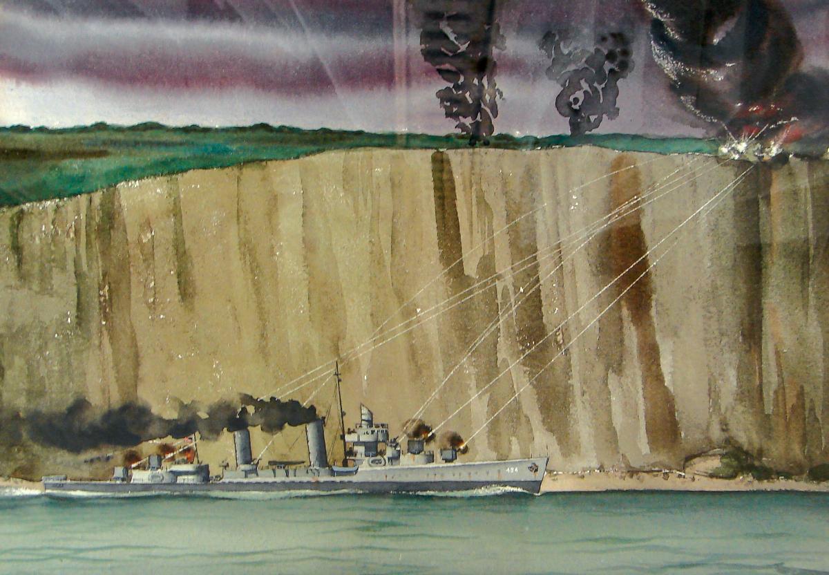 USS Doyle by H.B. Vestal 