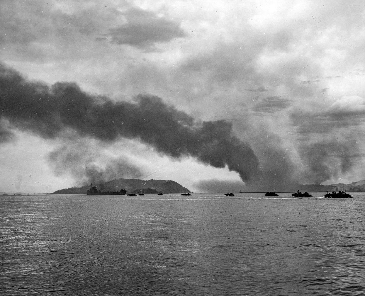 MARINE ASSAULT ON WOLMI ISLAND