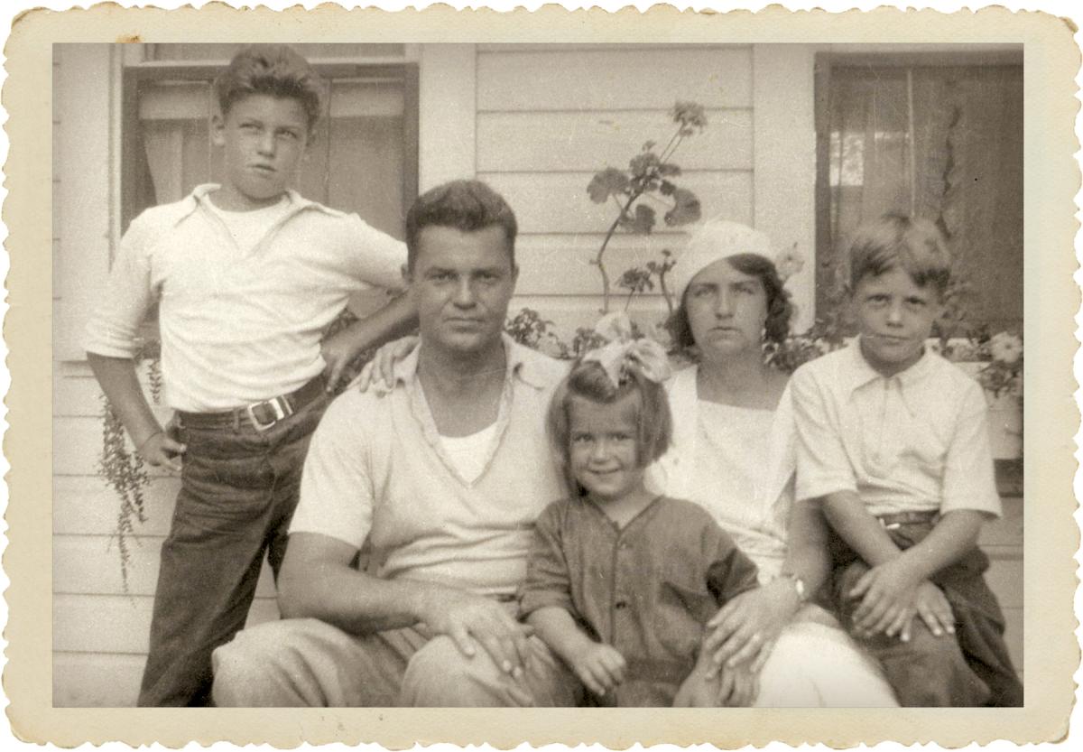 Portrait of Charles F. and Lillian M. Natter with their children
