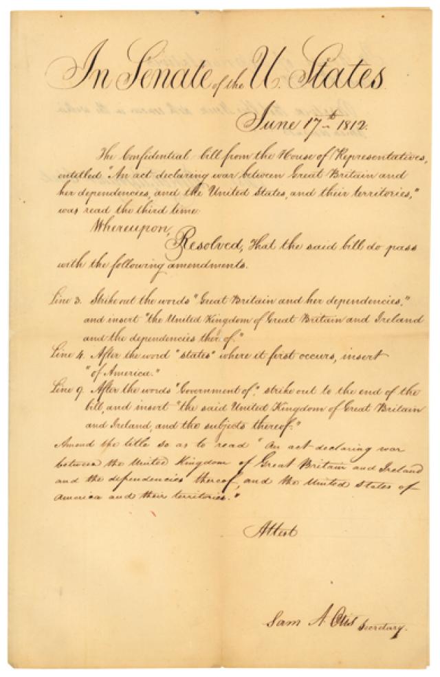 Declaration of War