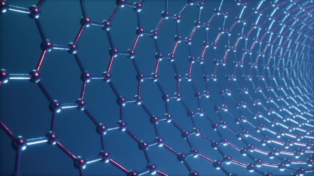 Graphene, a nanomaterial of one-molecule- thick carbon atoms arranged in a honeycomb pattern, could revolutionize communications, manufacturing, and energy storage.