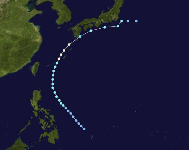 Typhoon Opal.