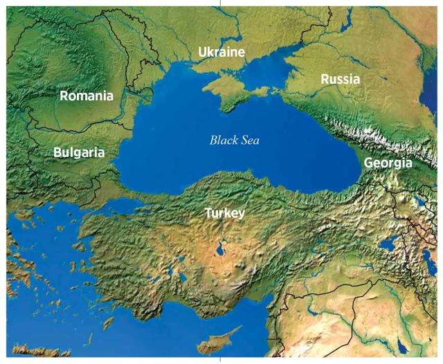 Map, Black Sea