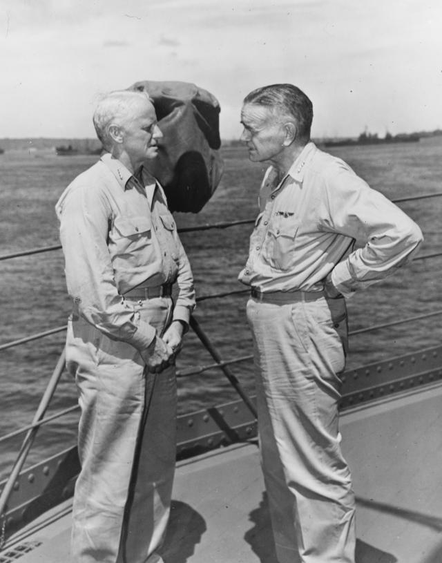 Nimitz and Halsey