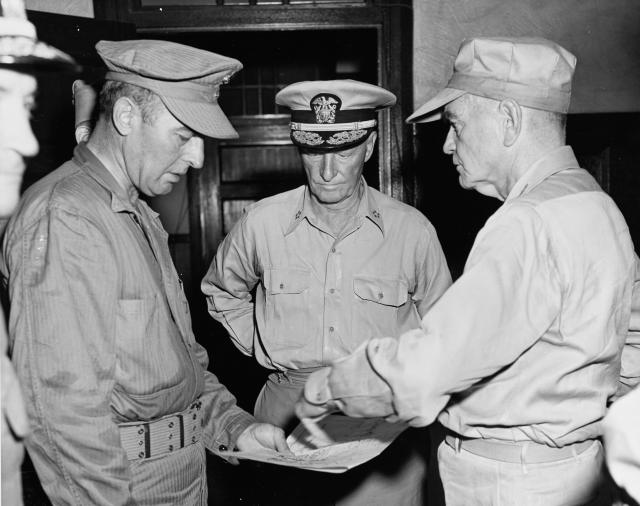 Clement, Nimitz, Halsey