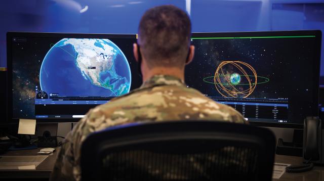 Crews of the National Space Defense Center provide threat-focused space domain awareness across the national security space enterprise. The United States must continue to enhance information sharing and unity of command during a conflict to better posture itself for a situation such as the 2026 scenario.
