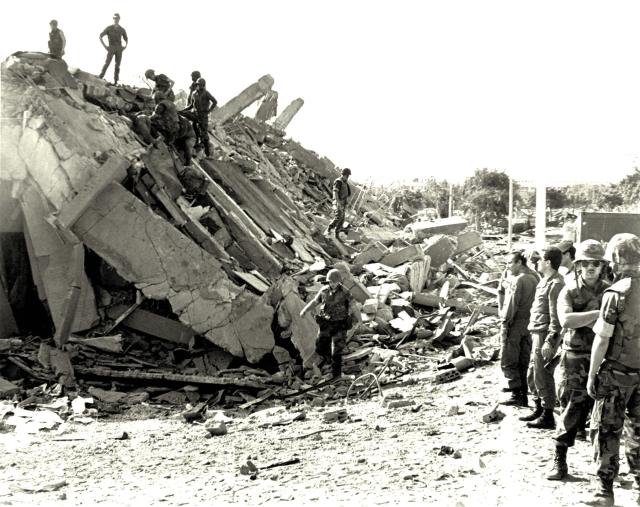 October 1983: The U.S. Marine Corps’ Battalion Landing Team headquarters at the Beirut International Airport has been reduced to a rockpile after a gargantuan explosion triggered by a suicide-crashed 19-ton truck laden with high explosives. It is the deadliest day for the Corps since World War II.