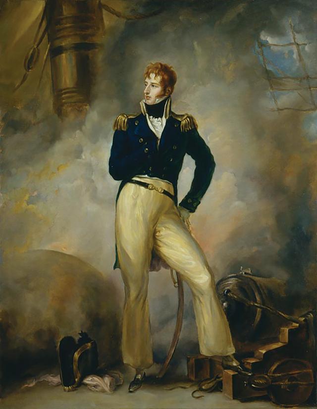 Thomas Cochrane, Tenth Earl of Dundonald. Cochrane and his sailors seemed to have delighted in using their nautical skills to support troops on land, assisting with creation of booby traps and manning fortifications.