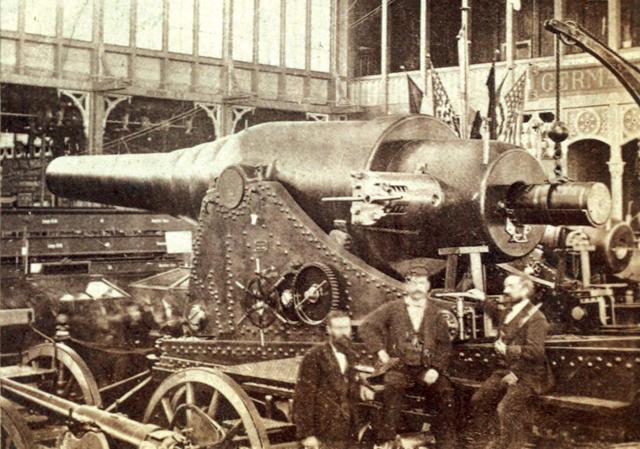 Krupp 14-inch coastal artillery gun