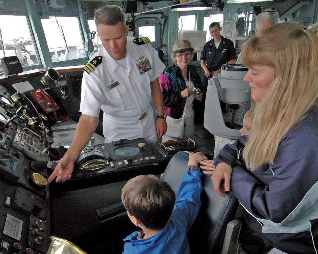 As electronic control of the rudder has replaced ropes and pulleys, there is no particular reason ships need to retain a wheel. With the Oliver Hazard Perry–class guided-missile frigates, the U.S. Navy briefly experimented with an alternative—a knob about 3 inches in diameter—but sailors so disliked the innovation, the Navy reverted to traditional wheels on board more recent ships.