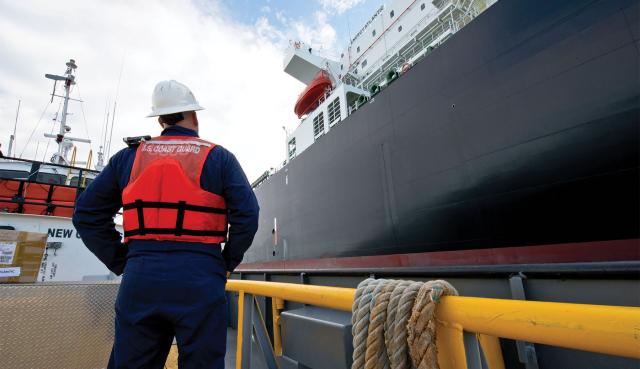 Coast Guard inspector 