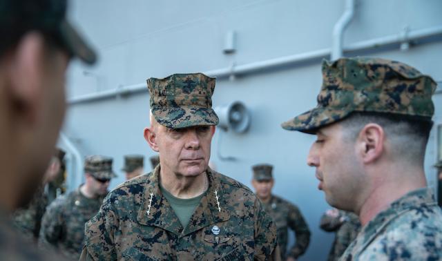 General David H. Berger, Commandant of the Marine Corps